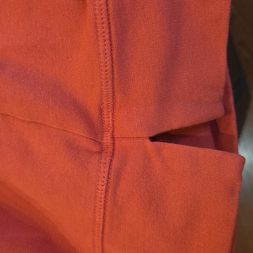 T by Talbots Hoodie Pullover, Pink Or Coral Color. Soft And Pretty! - Picture 6 of 6